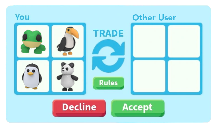 Trading Guidelines | Roblox Adopt Me | Traderie